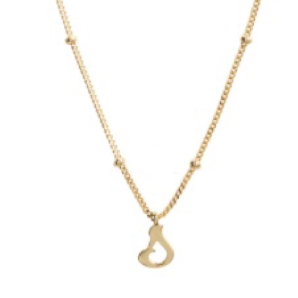 Argento Vivo Sterling Silver Rondelle Script Initial Pendant Necklace 38$
